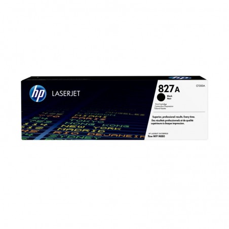 HP 827A Black LaserJet Toner Cartridge CF300A