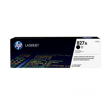 HP 827A Black LaserJet Toner Cartridge CF300A
