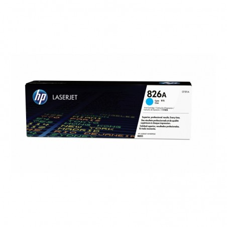HP 826A Cyan LaserJet Toner Cartridge CF311A