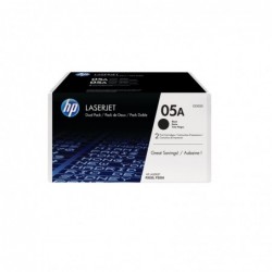 HP CE505D Toner HP 05A Black Dual Pack LaserJet P2035 HP CE505D Toner HP 05A Black Dual Pack LaserJet P2035
