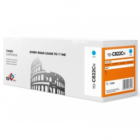 Toner do OKI C822 TO-C822CN CY 100% nowy 