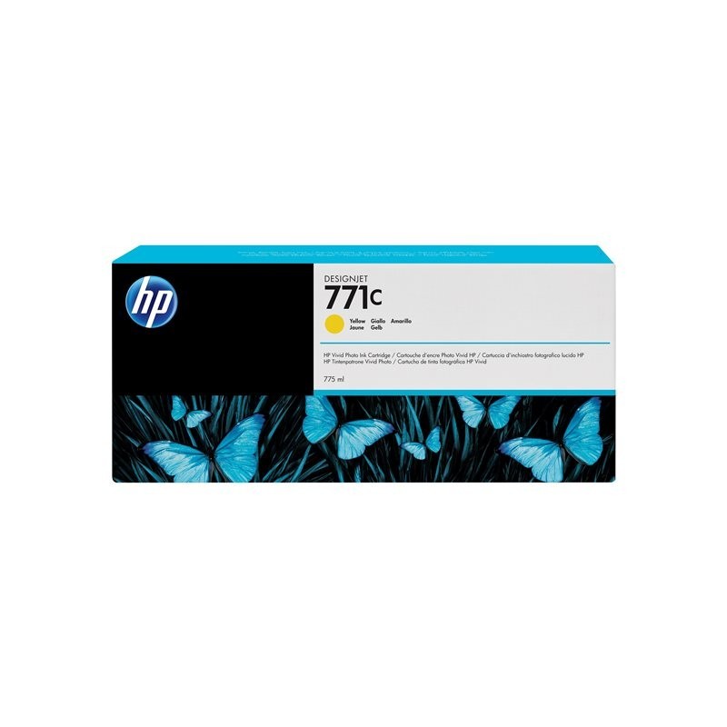 HP 771C Ink Yellow 775ml Designjet Z6200