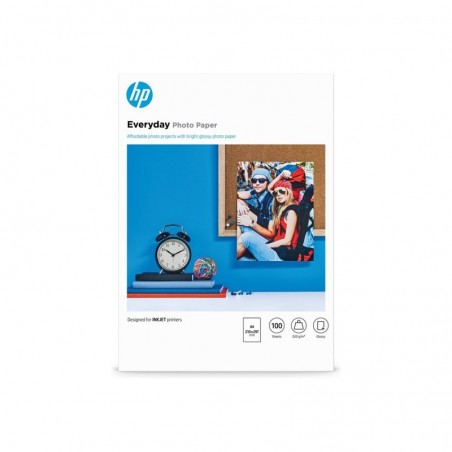 HP Everyday Glossy Photo Paper A4 100 sheet 200g/m² HP Everyday Glossy Photo Paper A4 100 sheet 200g/m²