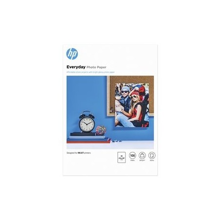 HP Everyday Glossy Photo Paper A4 100 sheet 200g/m² HP Everyday Glossy Photo Paper A4 100 sheet 200g/m²