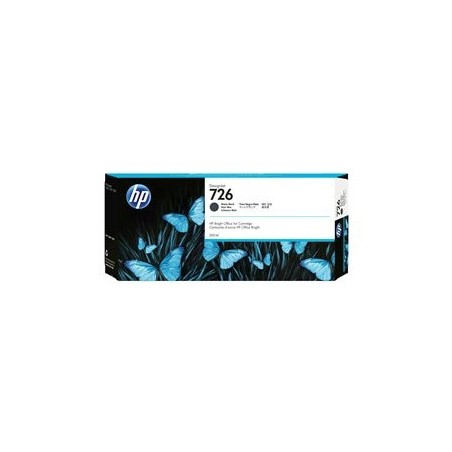 HP 726 ink black matte 300ml Designjet T1200