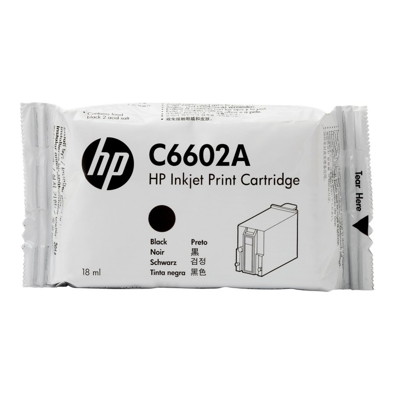 HP ink TIJ C6602A 1.0 black