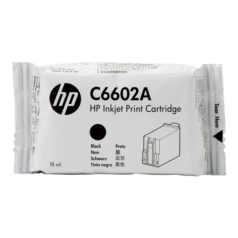 HP ink TIJ C6602A 1.0 black