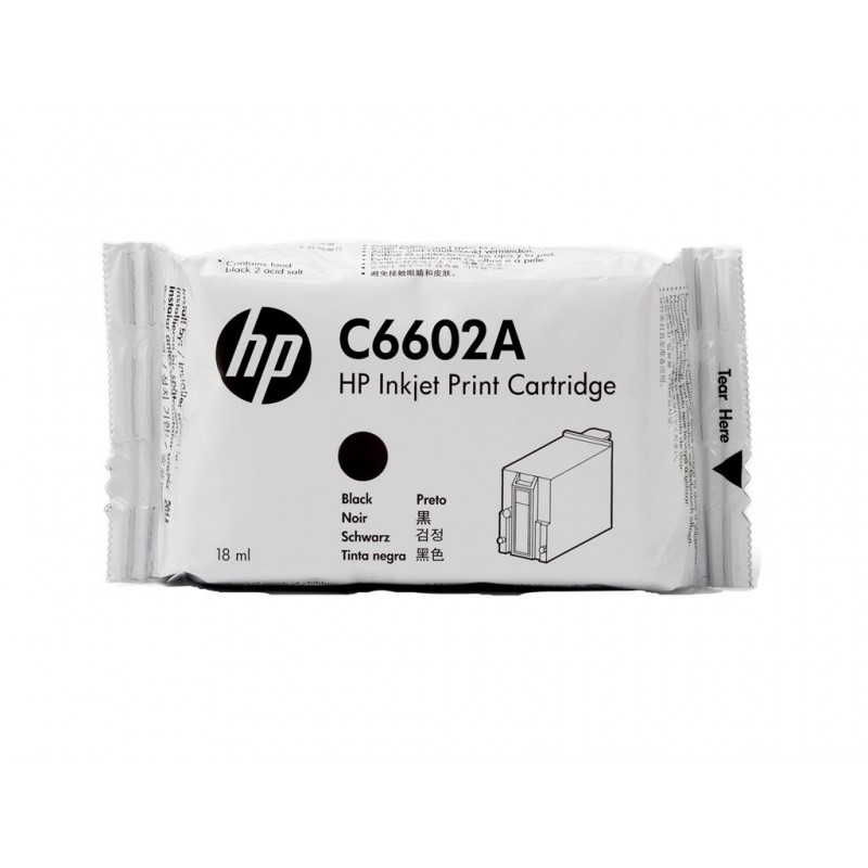 HP ink TIJ C6602A 1.0 black