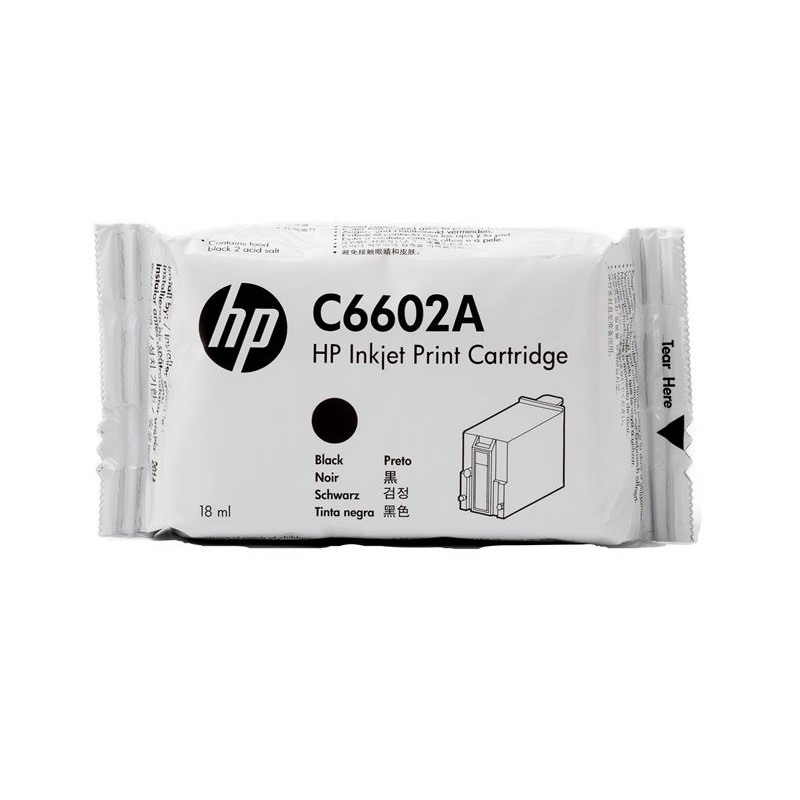 HP ink TIJ C6602A 1.0 black