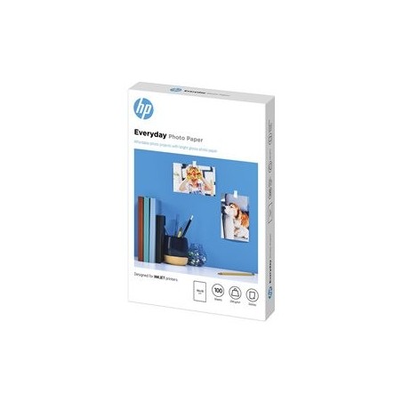 HP Everyday Glossy photo paper white 200g/m2 100x150mm 100 sheets 1-pack