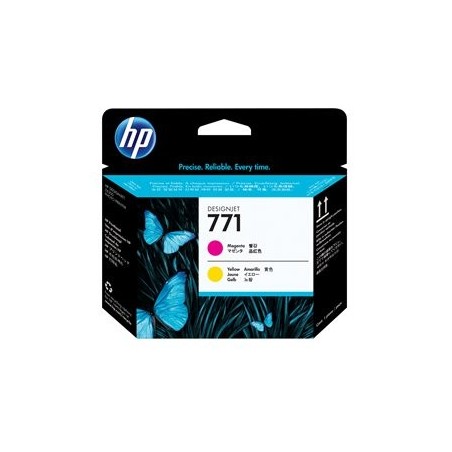 HP 771 original printhead magenta and yellow