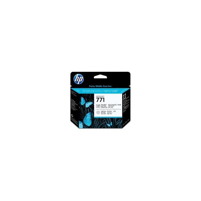HP 771 original printhead black and light grey standard capacity 1-pack HP 771 original printhead black and light grey standard capacity 1-pack