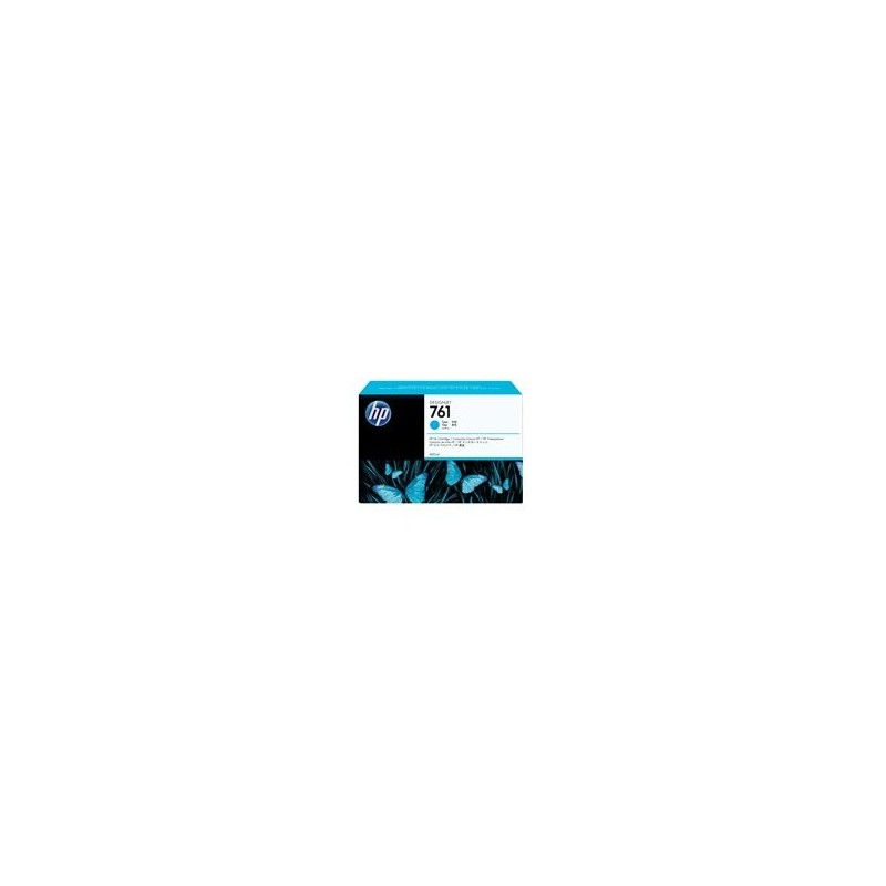 HP 761 original ink cartridge cyan standard capacity 400ml 1-pack HP 761 original ink cartridge cyan standard capacity 400ml 1-pack