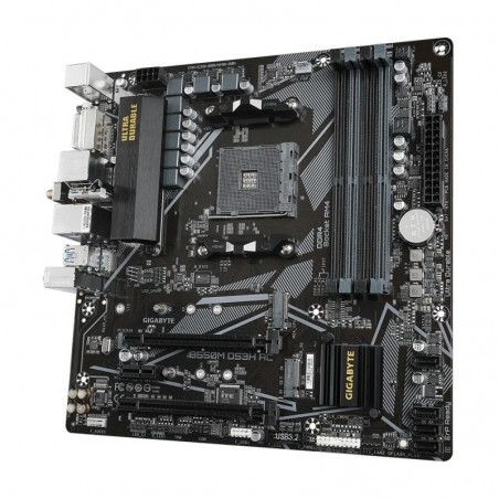 Płyta główna B550M DS3H AC AM4 4DDR4 HDMI/DVI M.2 mATX Płyta główna B550M DS3H AC AM4 4DDR4 HDMI/DVI M.2 mATX