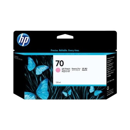 HP 70 original ink cartridge light magenta standard capacity 130ml 1-pack with Vivera ink