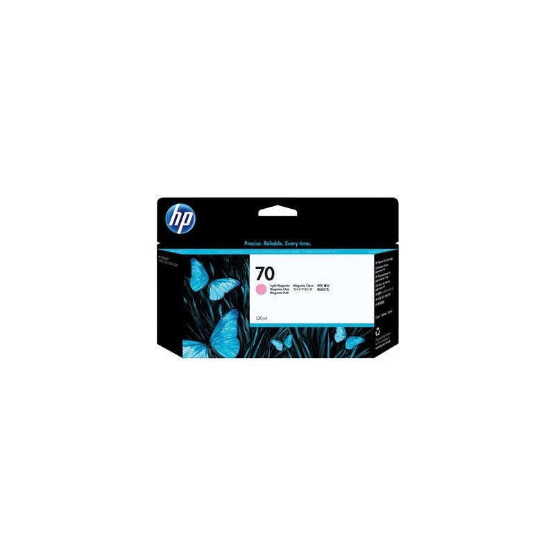 HP 70 original ink cartridge light magenta standard capacity 130ml 1-pack with Vivera ink