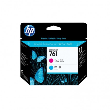 HP 761 original printhead magenta and cyan 1-pack