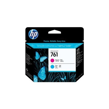 HP 761 original printhead magenta and cyan 1-pack