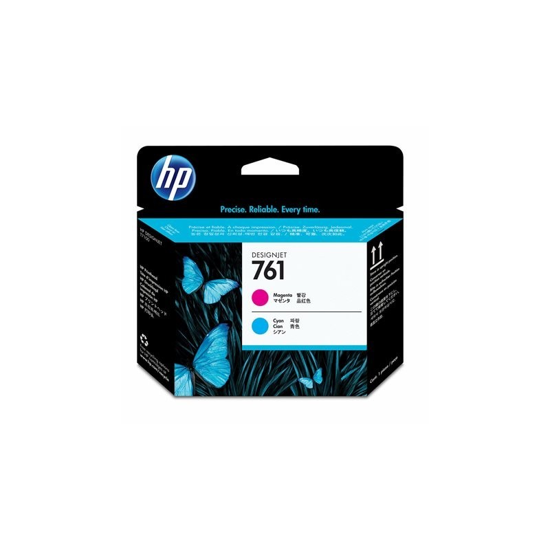 HP 761 original printhead magenta and cyan 1-pack