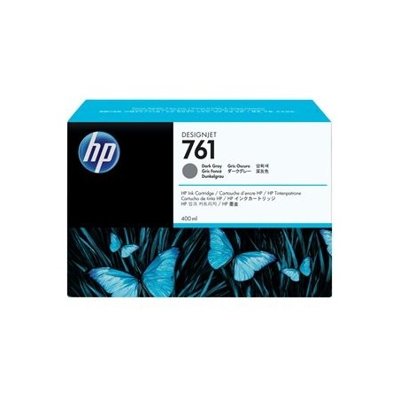 HP 761 original ink cartridge dark grey standard capacity 400ml 1-pack