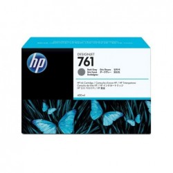 HP 761 original ink cartridge dark grey standard capacity 400ml 1-pack