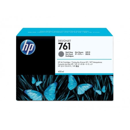 HP 761 original ink cartridge dark grey standard capacity 400ml 1-pack