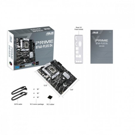 Płyta główna PRIME B760-PLUS D4 s1700 4DDR4 ATX Płyta główna PRIME B760-PLUS D4 s1700 4DDR4 ATX