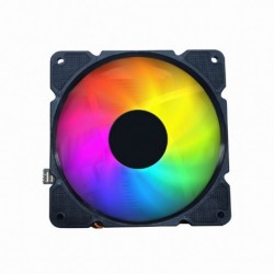 Chłodzenie CPU Huracan 12cm 100W 4-pin multicolor LED Chłodzenie CPU Huracan 12cm 100W 4-pin multicolor LED