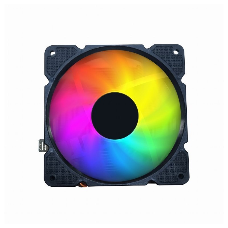 Chłodzenie CPU Huracan 12cm 100W 4-pin multicolor LED Chłodzenie CPU Huracan 12cm 100W 4-pin multicolor LED