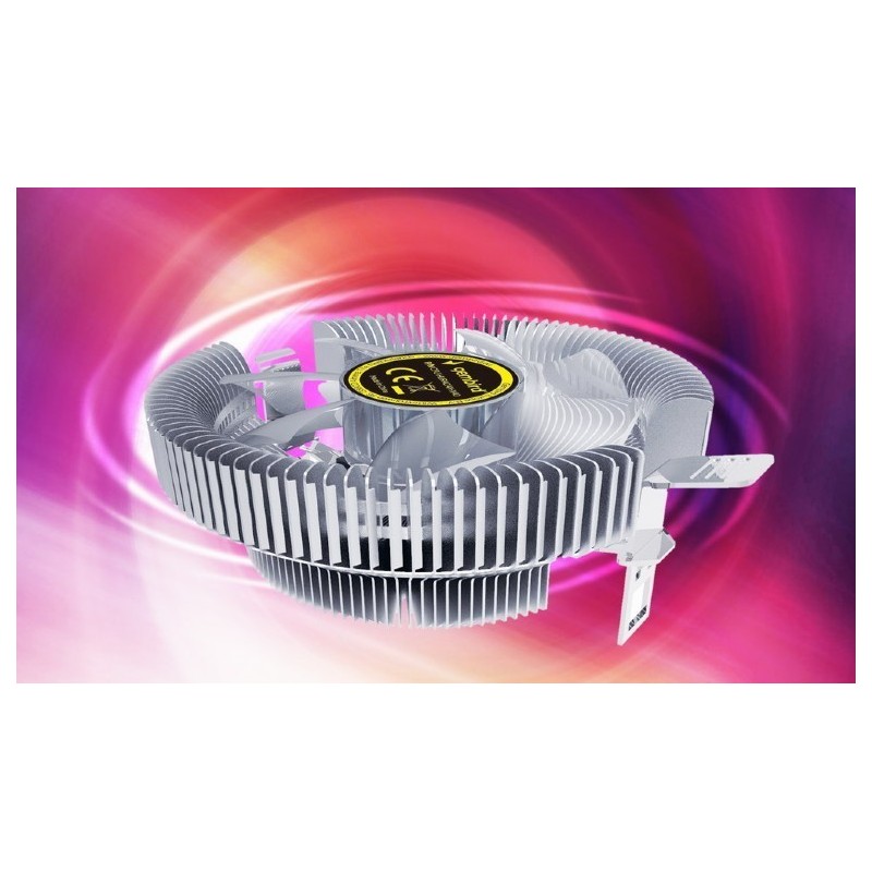 Chłodzenie CPU Huracan 9cm 55W 4-pin niebieski LED