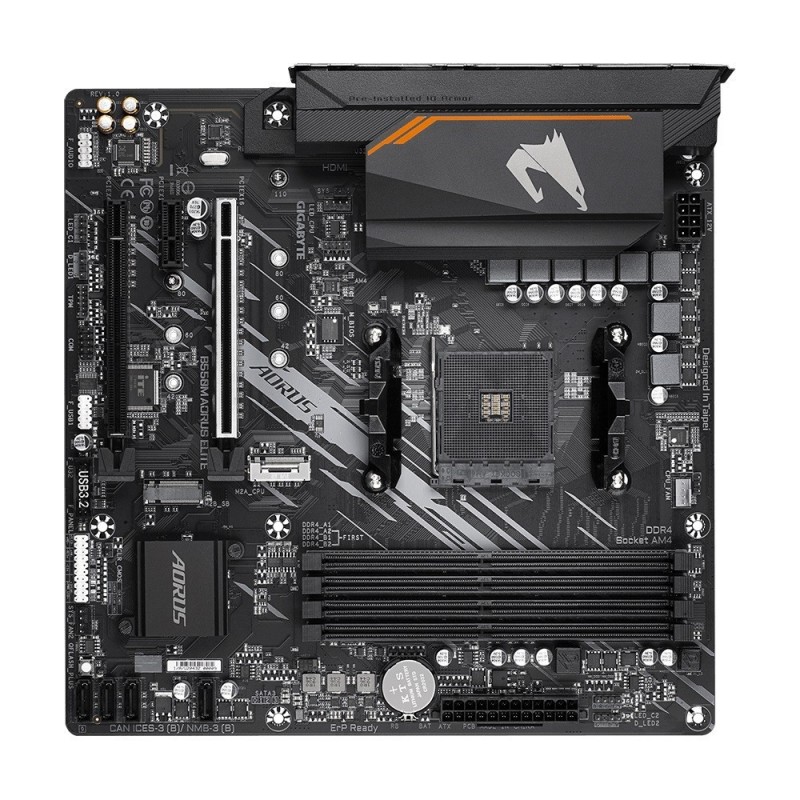 Płyta główna B550M AORUS ELITE AM4 4DDR4 2HDMI/DVI-D mATX 