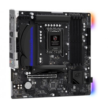 Płyta główna B760M PG RIPTIDE s1700 4DDR5 DP/HDMI/USB mATX Płyta główna B760M PG RIPTIDE s1700 4DDR5 DP/HDMI/USB mATX