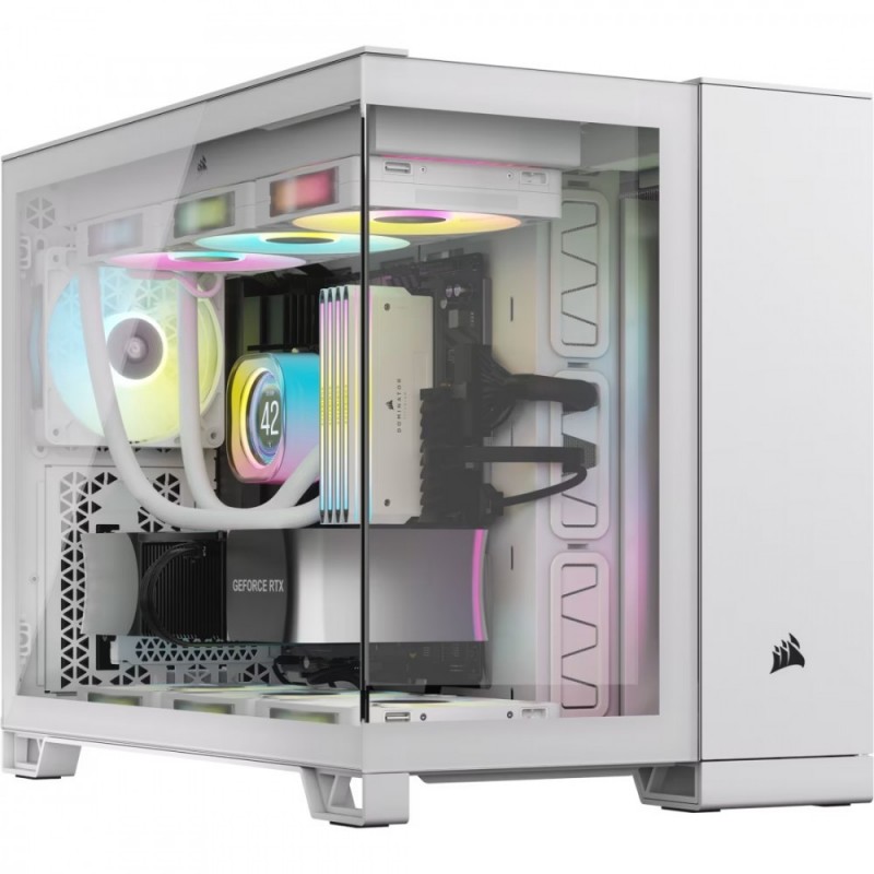Obudowa 2500X mATX Mid-Tower Biała Obudowa 2500X mATX Mid-Tower Biała