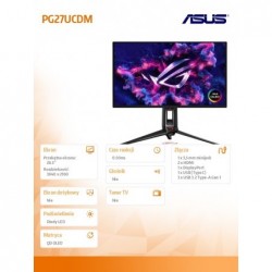 Monitor 27 cali PG27UCDM