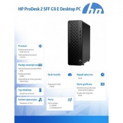 Komputer ProDesk 2 SFF G1i i5-14400 512GB/8GB/W11P       B6ZC5ET