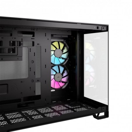 Obudowa 2500X mATX iCUE Mid-Tower Black RGB Obudowa 2500X mATX iCUE Mid-Tower Black RGB