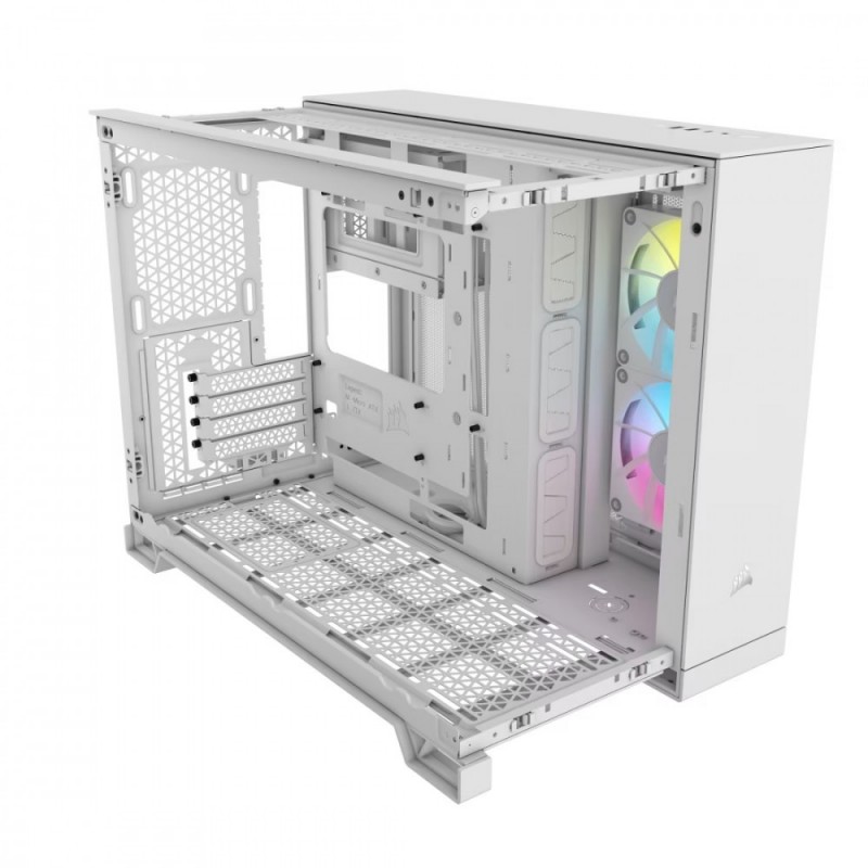 Obudowa 2500X mATX iCUE Mid-Tower Biała RGB Obudowa 2500X mATX iCUE Mid-Tower Biała RGB