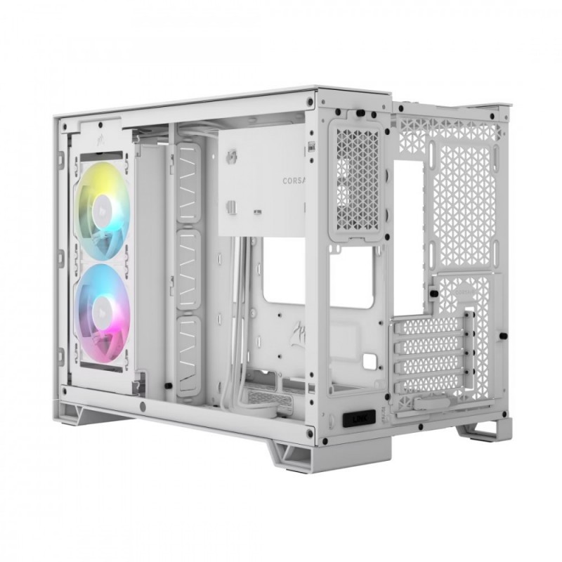 Obudowa 2500X mATX iCUE Mid-Tower Biała RGB Obudowa 2500X mATX iCUE Mid-Tower Biała RGB