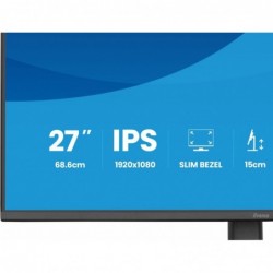 Monitor 27 cali XB2793HSU-B1 IPS, HDMI, DP, 2x2W, 2xUSB, 350cd, 1500:1, HAS 150/PIVOT