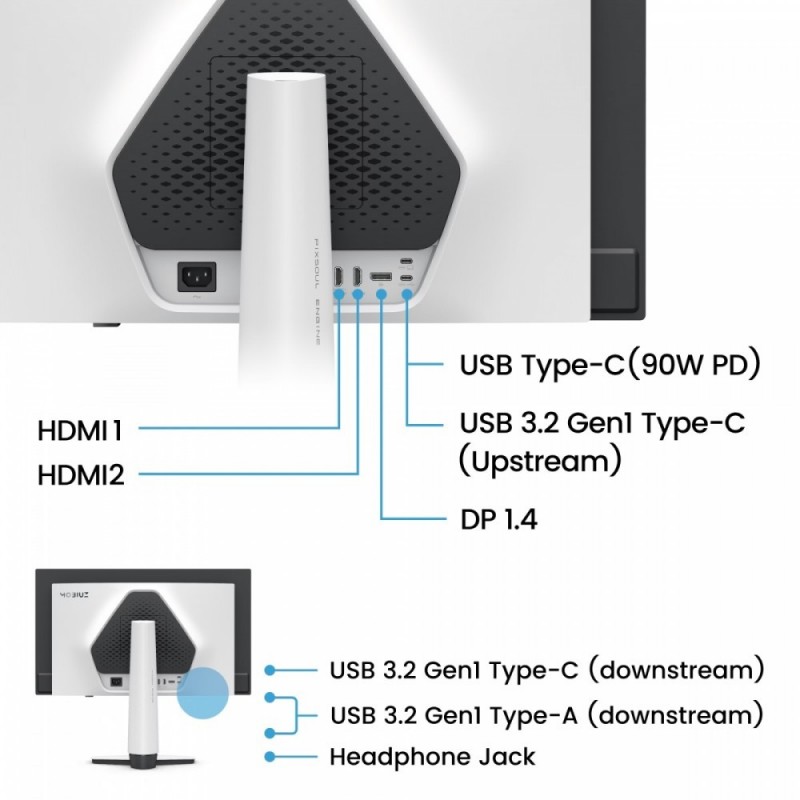 Monitor 26.5 cala EX271UZ 4K 240Hz/UHD/OLED Monitor 26.5 cala EX271UZ 4K 240Hz/UHD/OLED