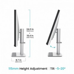 Monitor 31.5 cala MA320UP 4K 5ms/IPS/USB/HDMI/Biały