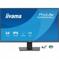 Monitor 24 cale X2493HSU-B1 IPS,FHD,HDMI,DP,120Hz, 1500:1, 2xUSB, 350cd, cienka ramka z 4 stron Monitor 24 cale X2493HSU-B1 IPS,FHD,HDMI,DP,120Hz, 1500:1, 2xUSB, 350cd, cienka ramka z 4 stron