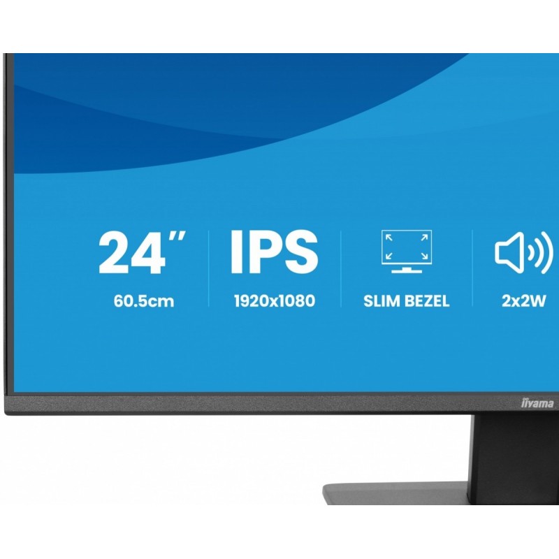 Monitor 24 cale X2493HSU-B1 IPS,FHD,HDMI,DP,120Hz, 1500:1, 2xUSB, 350cd, cienka ramka z 4 stron Monitor 24 cale X2493HSU-B1 IPS,FHD,HDMI,DP,120Hz, 1500:1, 2xUSB, 350cd, cienka ramka z 4 stron