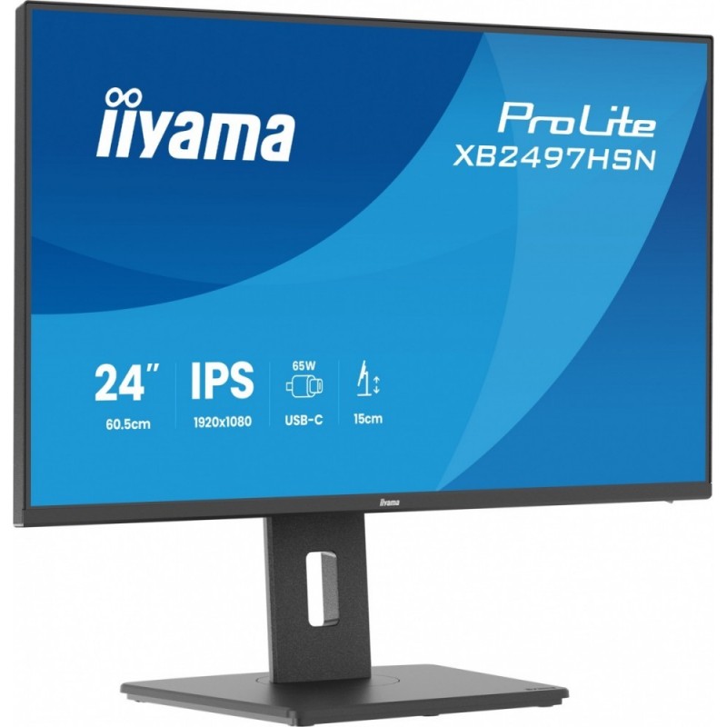 Monitor 24 cale XB2497HSN-B1 IPS, USB-C Dock,HDMI, DP, RJ45 Monitor 24 cale XB2497HSN-B1 IPS, USB-C Dock,HDMI, DP, RJ45