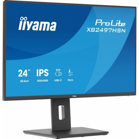 Monitor 24 cale XB2497HSN-B1 IPS, USB-C Dock,HDMI, DP, RJ45 Monitor 24 cale XB2497HSN-B1 IPS, USB-C Dock,HDMI, DP, RJ45