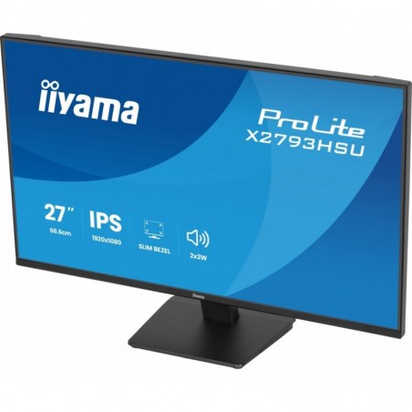 Monitor 27 cali X2793HSU-B1 IPS.HDMI.DP.120Hz,2xUSB, 1500:1,350cd,   cienka ramka z 4 stron 