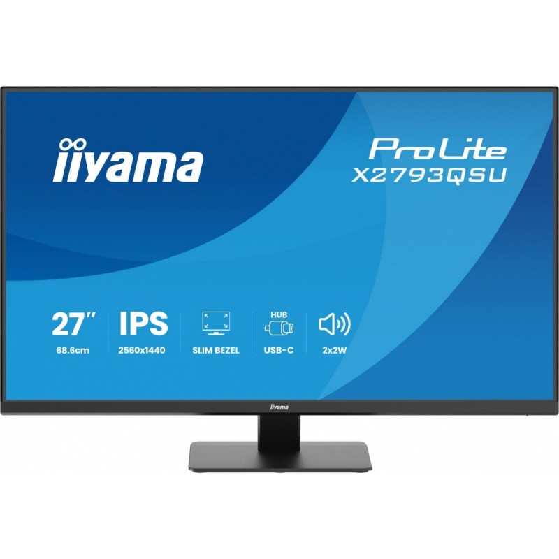 Monitor 27 cali X2793QSU-B1 IPS, QHD, HDMI, DP, 2xUSB Monitor 27 cali X2793QSU-B1 IPS, QHD, HDMI, DP, 2xUSB