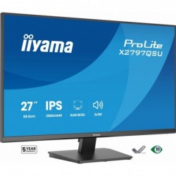 Monitor 27 cali X2797QSU-B1 IPS,QHD,HDMI,DP,350cd, 75Hz, 4x USB, bezramkowy Monitor 27 cali X2797QSU-B1 IPS,QHD,HDMI,DP,350cd, 75Hz, 4x USB, bezramkowy