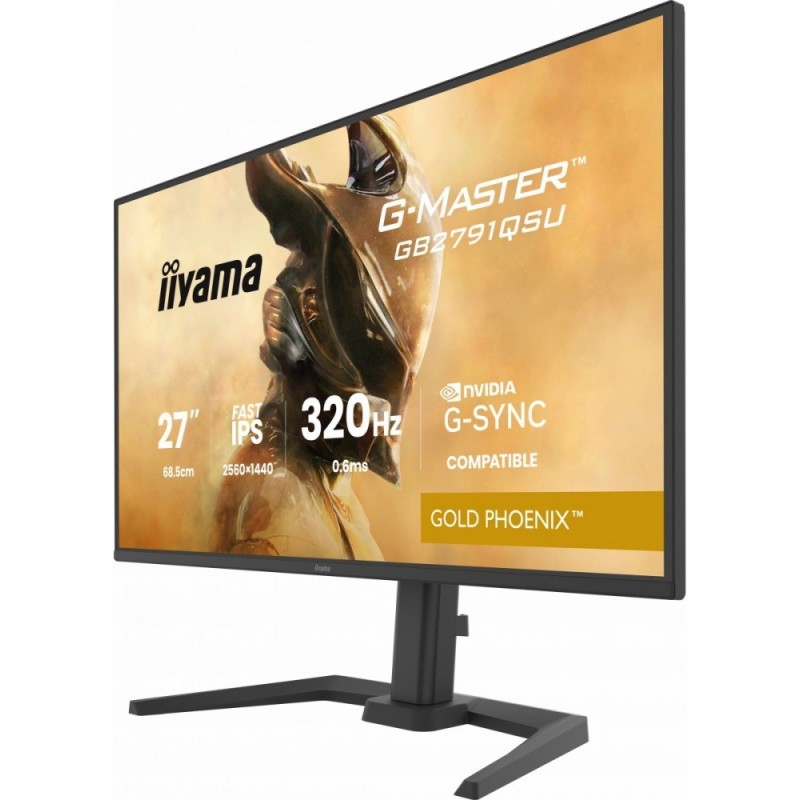 Monitor 25 cali GB2791QSU-B1 0.6ms,DP,2xHDMI 2.1 ,320Hz, Fast IPS,  WQHD,350 cd/m2, USB HUB x4 (2x Type-A, 2x Type-C), G-SYNC co