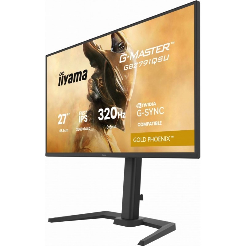 Monitor 25 cali GB2791QSU-B1 0.6ms,DP,2xHDMI 2.1 ,320Hz, Fast IPS,  WQHD,350 cd/m2, USB HUB x4 (2x Type-A, 2x Type-C), G-SYNC co